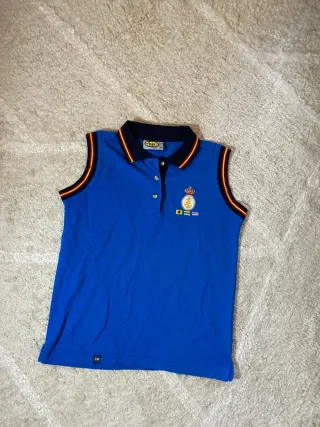 Polo Club Nautico sin mangas azul