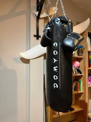 Saco de boxeo negro