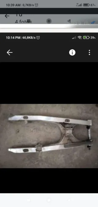 Gas Gas pieza basculante.