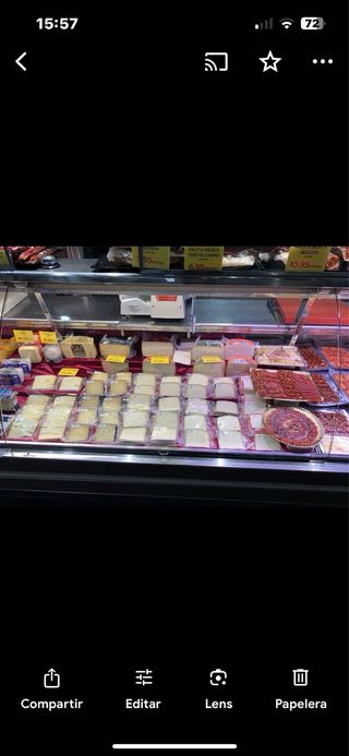 Vitrina charcutería 8.5 metros