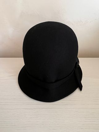 Cappello lana nero Made in Italy