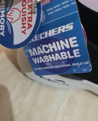 Skechers Air Mujer Negro/Blanco