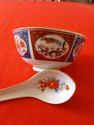 Bol y Cuchara Imapi Porcelain