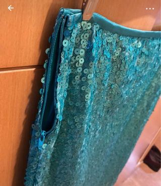 Falda fiesta lentejuelas