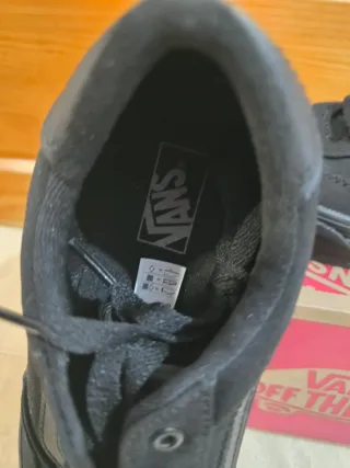 Vans Mujer Negro