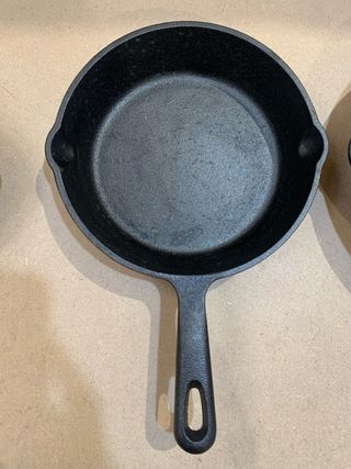 Juego 3 Sartenes Hierro Fundido Overmont