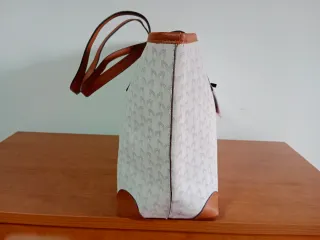 Bolso Misako Blanco y Marrón