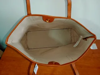 Bolso Misako Blanco y Marrón