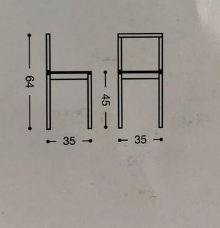 Taburete de aluminio blanco y gris