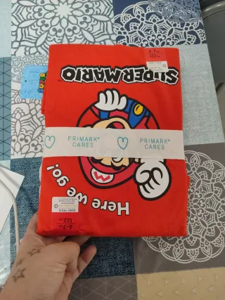 Pijama Corto Niño Super Mario Verde