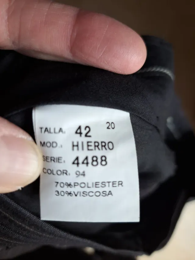 Traje Raya Diplomática Tamanho 42