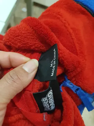 Pijama/Disfraz Mario Bros Talla Única borreguito