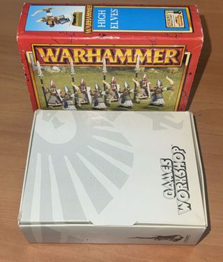 Caja Warhammer Altos Elfos GW
