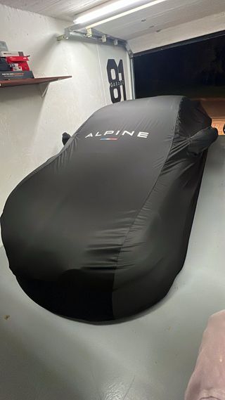 Funda Coche Alpine A110 R y Levas negras ADM