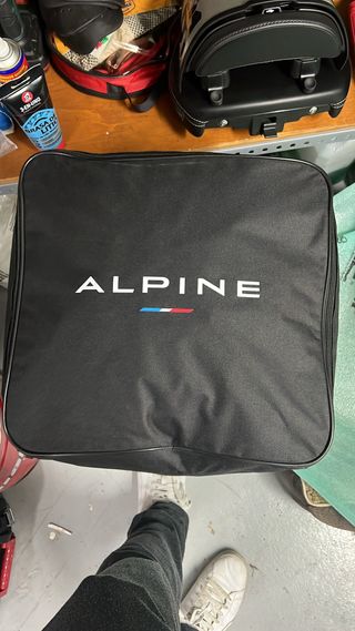 Funda Coche Alpine A110 R y Levas negras ADM