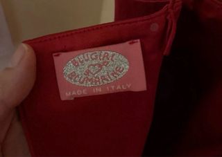 Vestido de fiesta Blumarine rojo