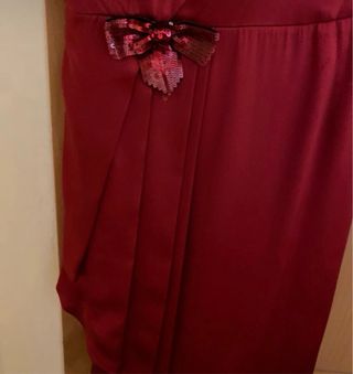 Vestido de fiesta Blumarine rojo