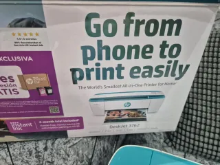 Impresora HP DeskJet 3762 Azul/Blanca