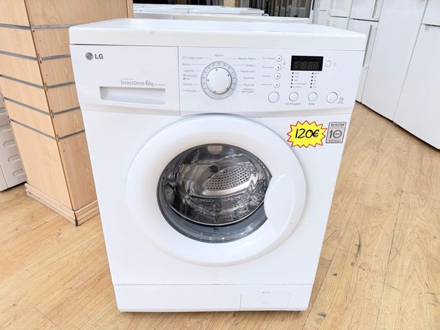 LAVADORA LG 6 KG 1000 RPM A+ ENVIO A CASA!