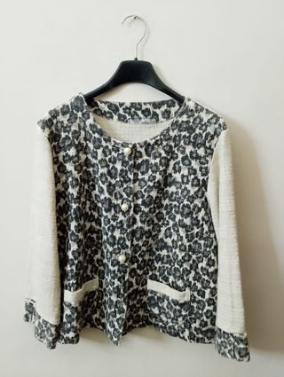 Giacca/Cardigan Stampa Animalier
