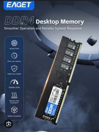 Memoria RAM DDR4 EAGET 16GB 3200MHz