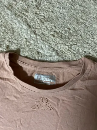 Camiseta Kappa Rosa Retro Y2K Talla M