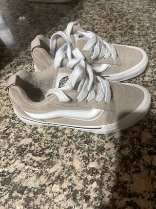 Tenis Vans Off The Wall Beige