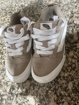 Tenis Vans Off The Wall Beige