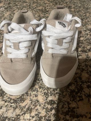 Tenis Vans Off The Wall Beige