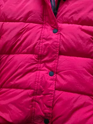 Chaqueta Superdry Plumas Mujer Roja