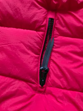 Chaqueta Superdry Plumas Mujer Roja