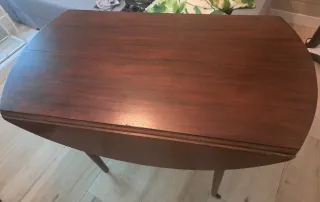 Mesa vintage extensible (cuadrada-redonda-ovalada)