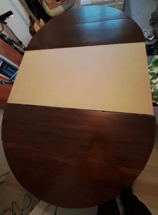 Mesa vintage extensible (cuadrada-redonda-ovalada)