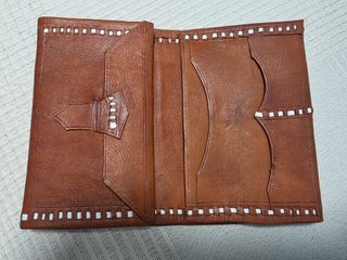 CARTERA - BILLETERA - PIEL - MARRUECOS