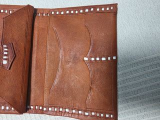 CARTERA - BILLETERA - PIEL - MARRUECOS