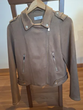 Chaqueta efecto ante Woman Talla XS, S