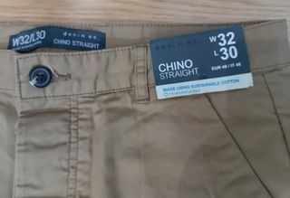Pantalón Chino Primark Talla 32W-30L