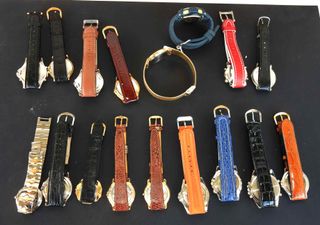 1495-Lote 17 relojes Thermidor,Voga,Racer,unisex-N
