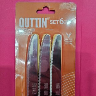 Set Cuchillos Cocina QUTTIN Set 6 Cuchillos De Mes 12.5cm (N