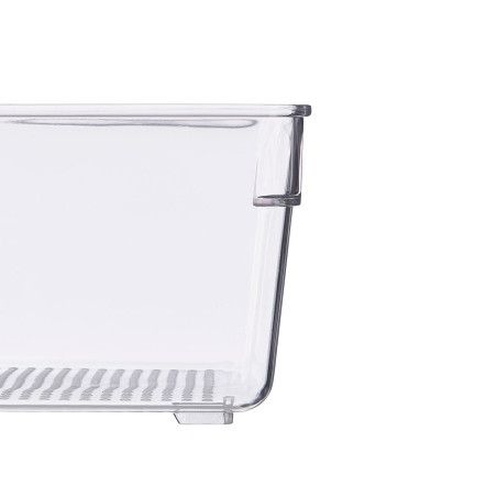 Organizador Nevera Triple Transparente 15.3x34x7.8