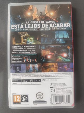 Metroid Prime Remastered Nintendo Switch