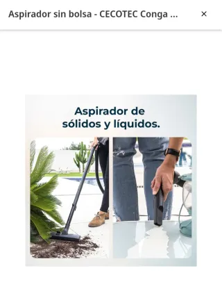 Aspirador Conga Cecotec