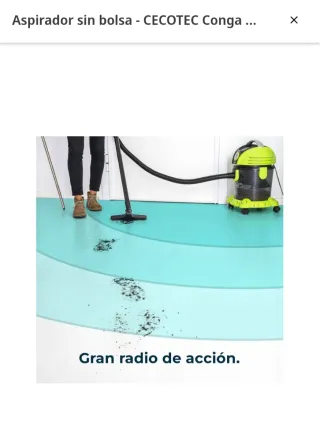 Aspirador Conga Cecotec