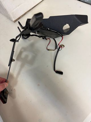 Escape Ducati Monster + portamatrículas