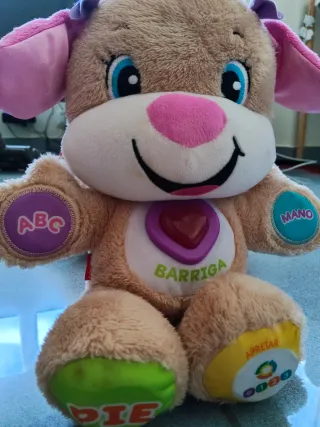 Perro Peluche Fisher Price Habla Español