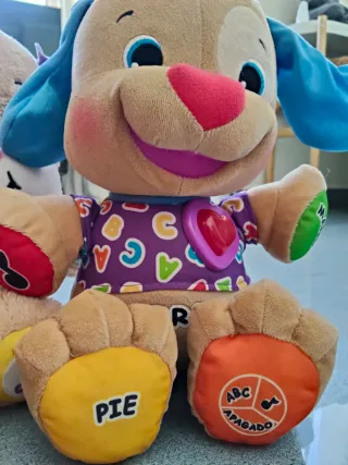 Perro Peluche Fisher Price Habla Español