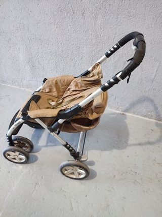 Carrito de bebé ligero y plegable