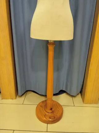 Maniquí Busto Tela y Madera