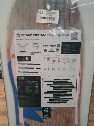 Tabla Snowboard 155 NITRO