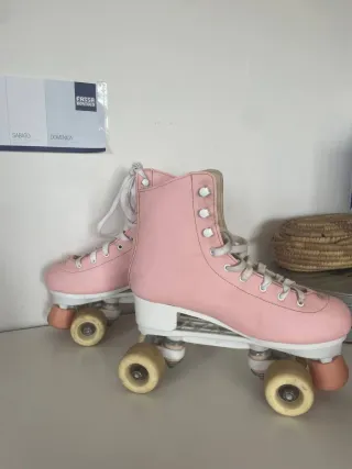 Pattini a rotelle rosa Oxelo